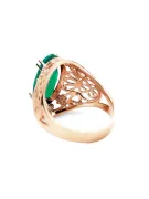 Ring Vintage Jewlery Emerald Original Vintage 14K Rose Gold vrc074r